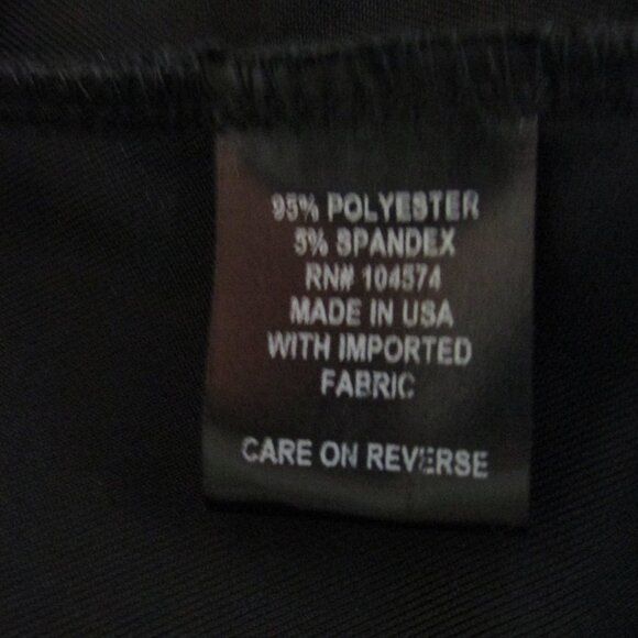 The Vanity Room Black Velvet Cold Shoulder Dress S - Picture 9 of 11